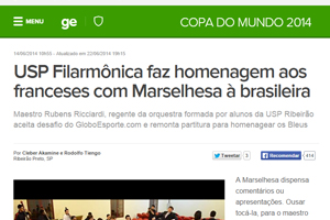 USP-Filarmônica faz homenagem aos franceses com Marselhesa à brasileira