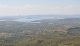 Vista Represa do Manso desde o Morro do Cambambe, Chapada dos Guimares-MT (junho/2011)