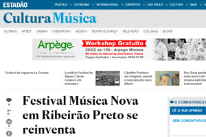 Festival Música Nova em Ribeirão Preto se reinventa